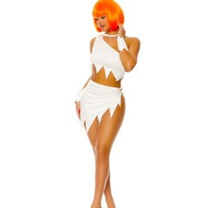 Wilma Flintstone Halloween costume (4pc)